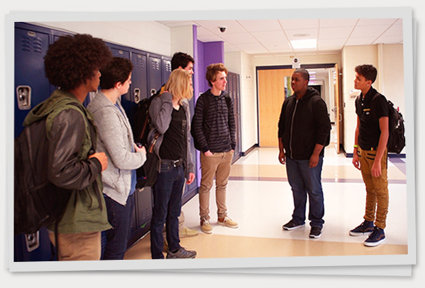 Students in classroom